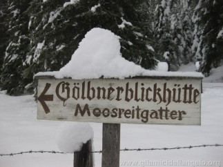 29 Dicembre Rifugio di Golbnerblickhutte in Austria